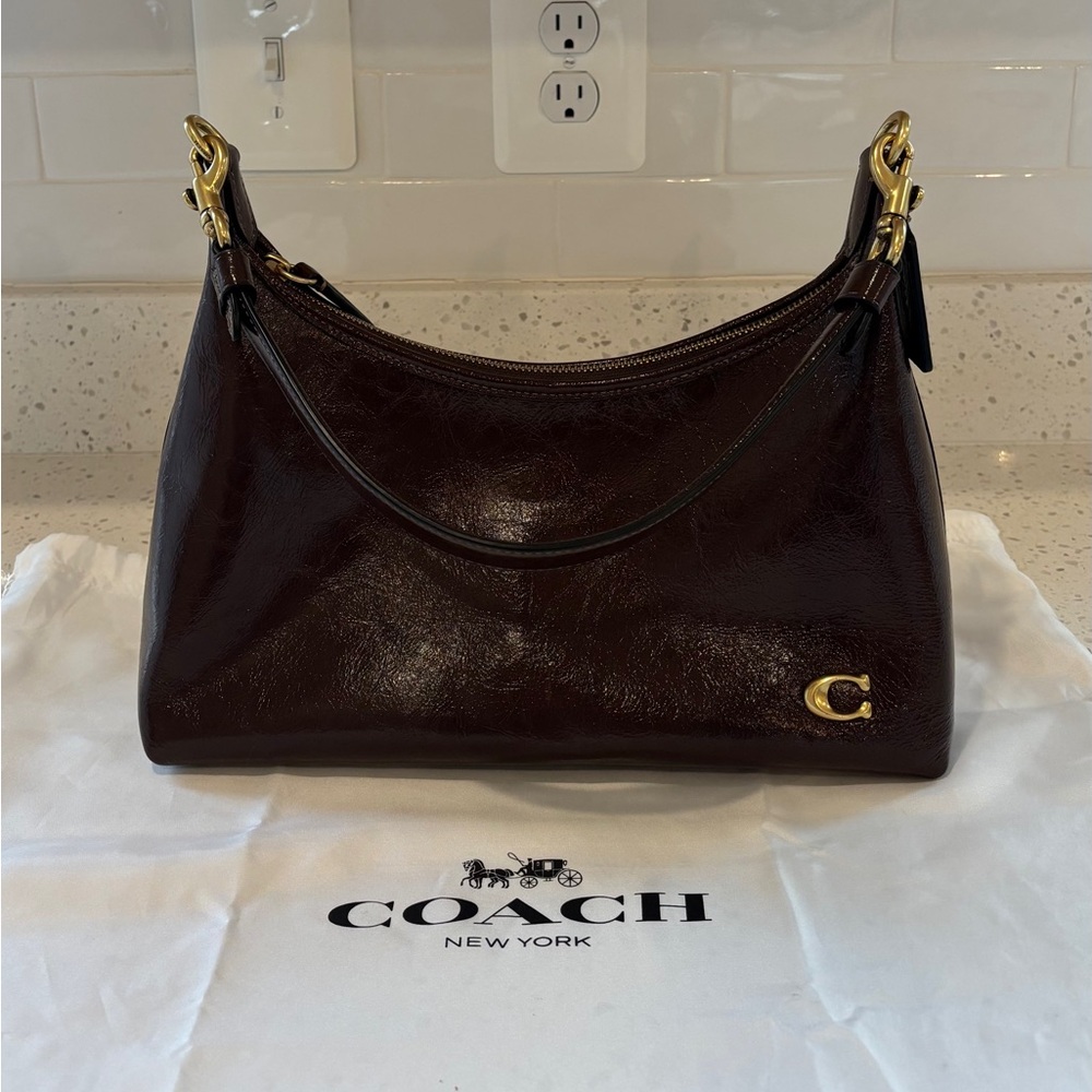 Coach Juliet Shoulder Bag in Glazed Maple - Like New